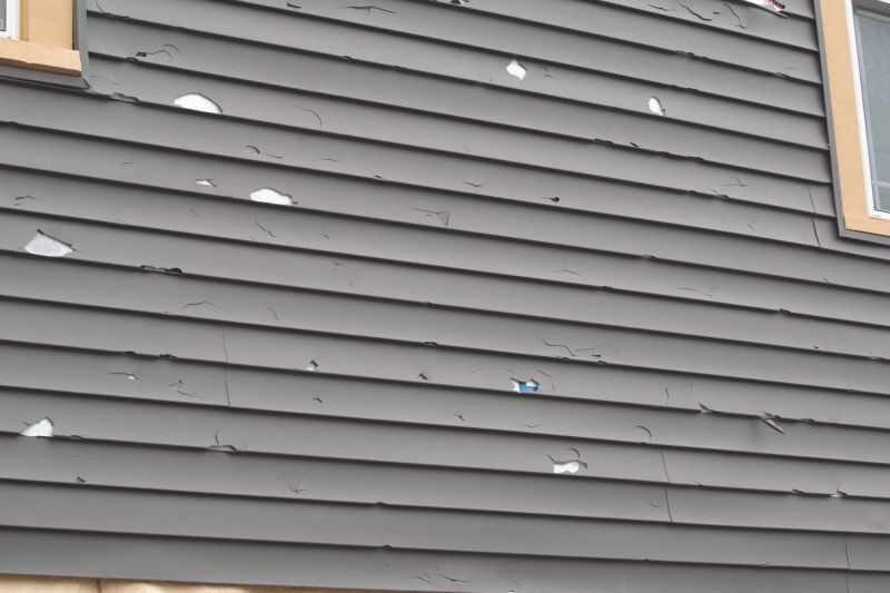 Damaged Clapboard Siding