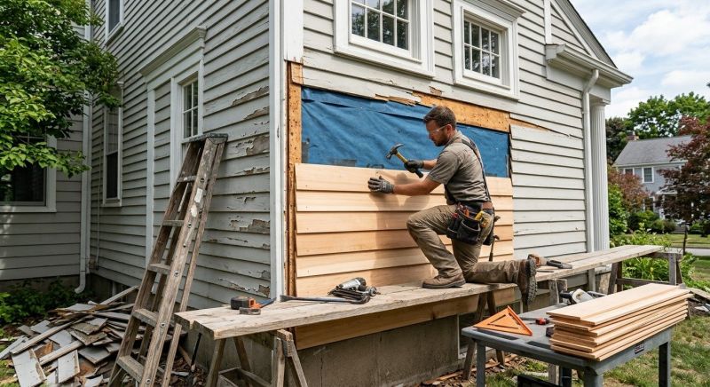 Fiber Cement Siding Repair